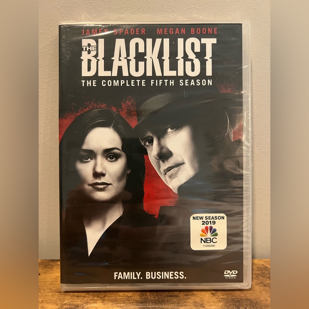 The Blacklist: Complete Fifth Season (DVD, 2018, 5-Disc Set) NEW SEALED